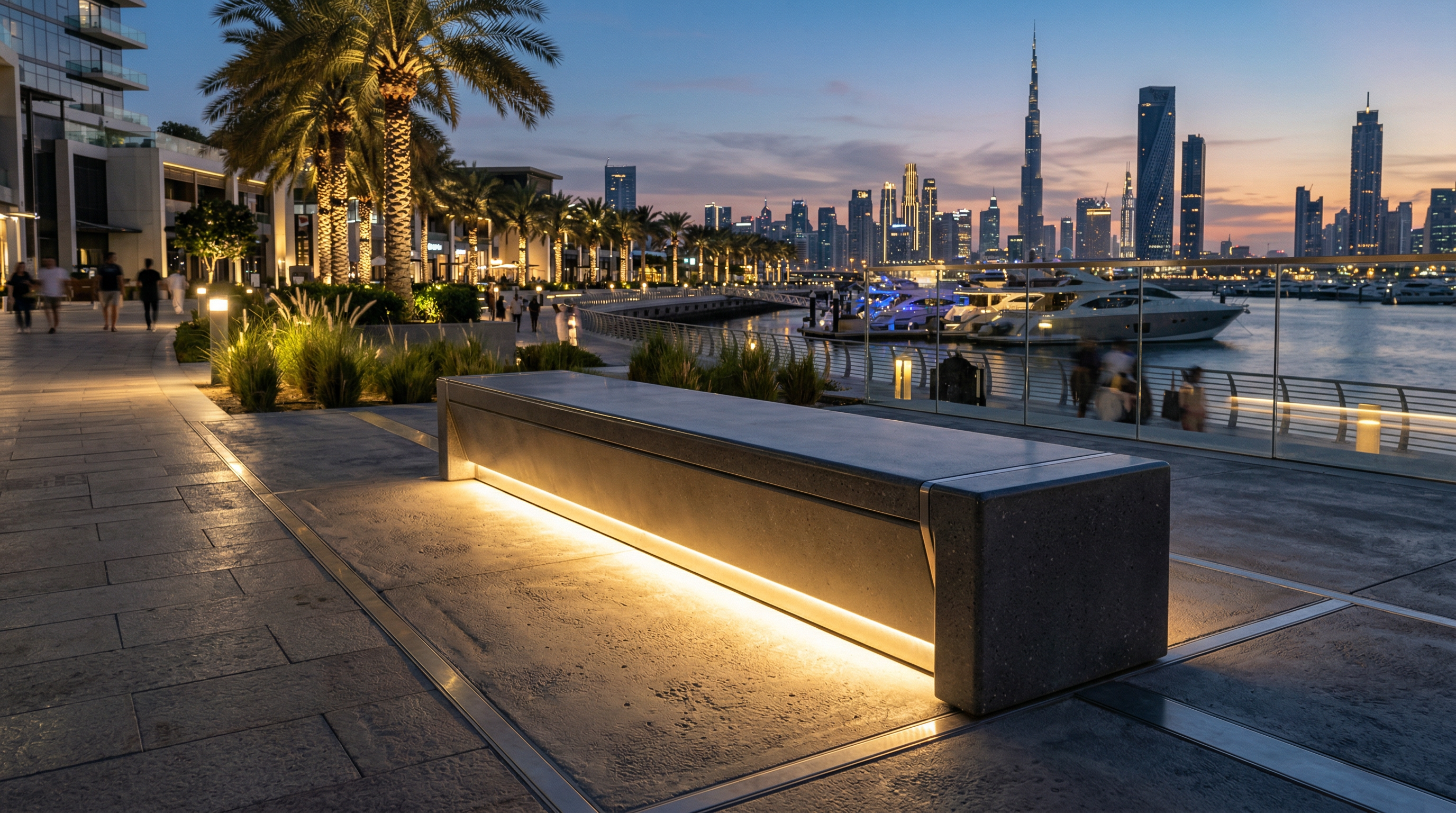 Bancos urbanos de design